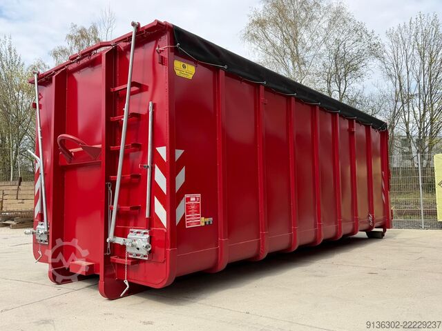 Kontejner sa kipovanjem sa sistemom preklopne mreže Container-Vertrieb-Chemnitz Abrollcontainer Standard