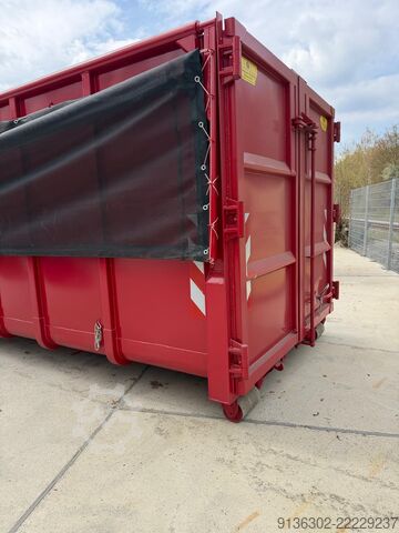 Kontejner sa kipovanjem sa sistemom preklopne mreže Container-Vertrieb-Chemnitz Abrollcontainer Standard