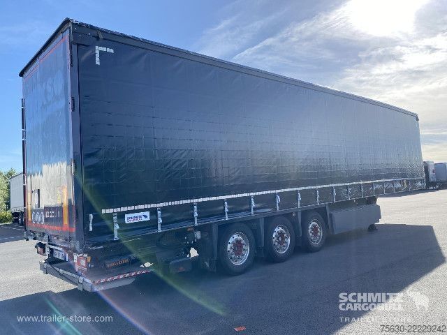 Auflieger mit Pritsche & Plane Schmitz Cargobull Semitrailer Curtainsider Mega Hayon