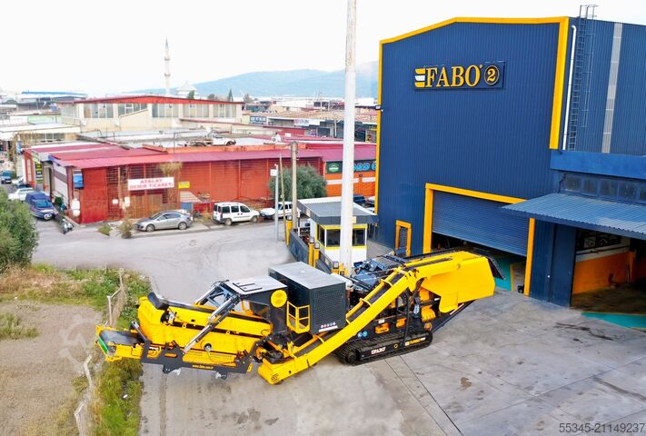 Krossutrustning / slagkross FABO Mobile Tracked Impact Crusher 450-500 tph FTI-130S