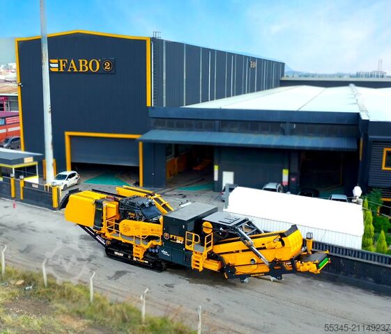 Krossutrustning / slagkross FABO Mobile Tracked Impact Crusher 450-500 tph FTI-130S