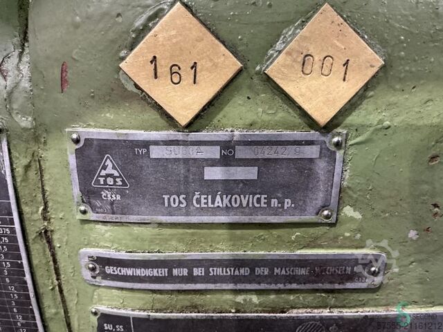 Horizontalni strugovi TOS SU63A-6000 TOS SU63A-6000