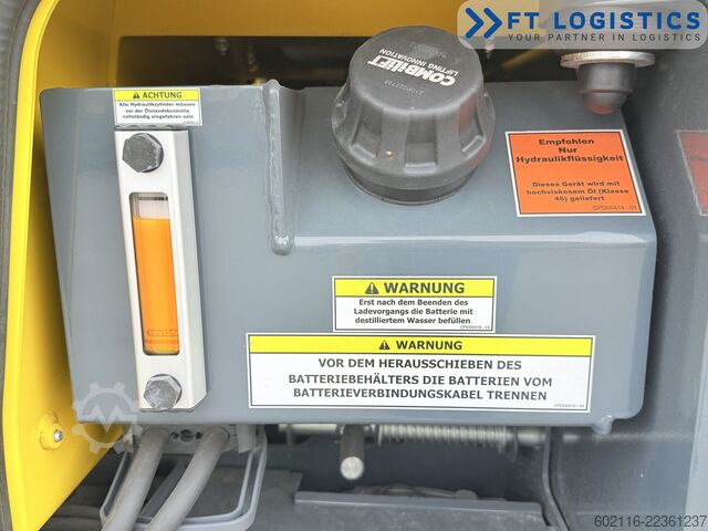 Forklift empat hala Combilift C4000ET TRIPLEX 6350 WIDE FORK POSITIONE
