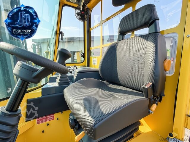 رافعة شوكية رباعية الاتجاهات Combilift C4000ET TRIPLEX 6350 WIDE FORK POSITIONE