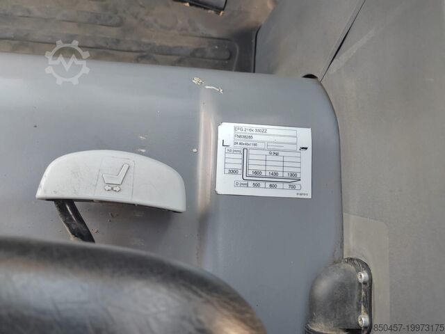 Elektrisk – 3 hjul Jungheinrich EFG216k