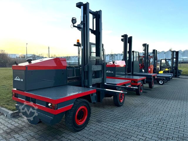 бічний навантажувач Linde S50 / Perfect condition