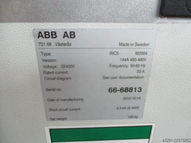 Industrial robot ABB Robotics IRB 6600 Seriennummer 66-68813/14/15/16