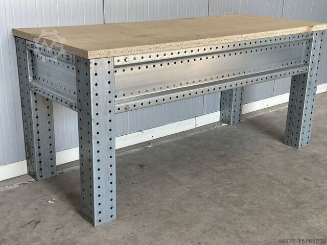 Pracovný stôl Zvárací stôl Dielenský stôl Packtisch Werktisch Arbeitstisch Abm: 2.000 x 850 x 940 mm (BxTxH)