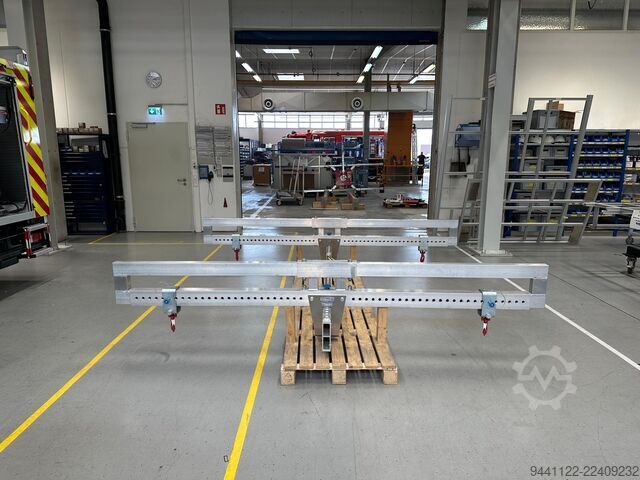 Traverse voor kraanbediening, draagvermogen 3000 kg Tiger Hebezeuge ATV-Q-3-3x3