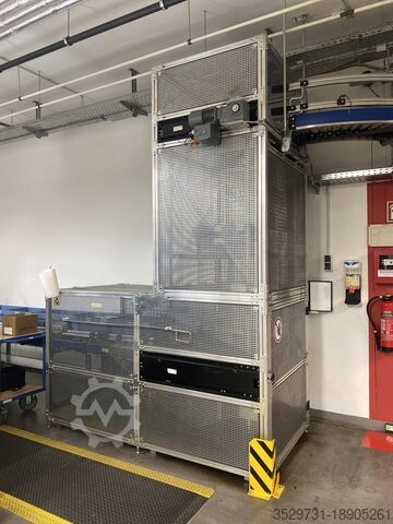 Containertransportørteknologi med PickByLight Hörmann Logistik, Förster & Krause, KBS 
