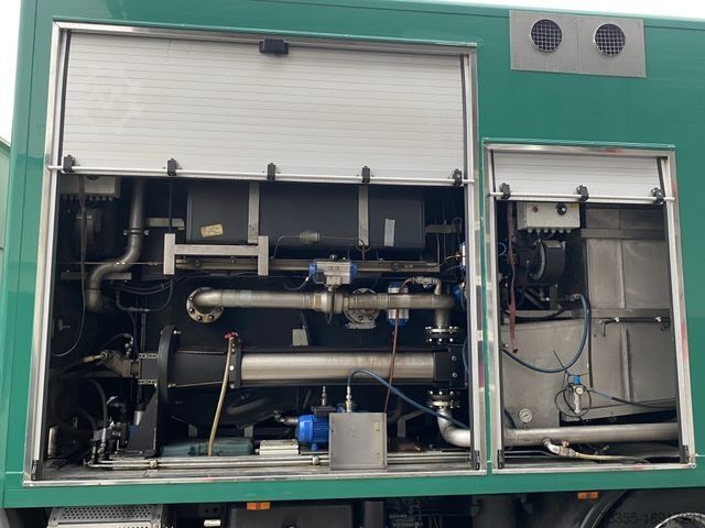 Müllwagen MERCEDES-BENZ Econic 2633 PLATZ Mülltonnenwaschanlage