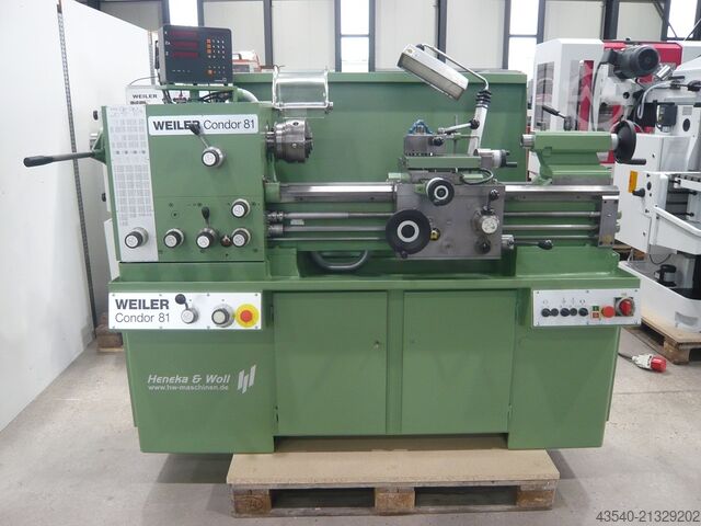 센터 선반 Weiler Condor 81