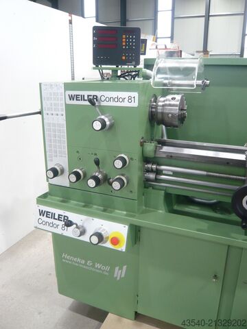 센터 선반 Weiler Condor 81