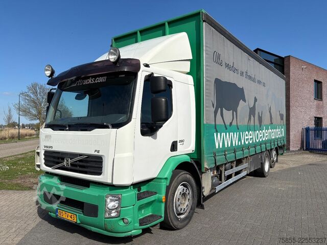 Terpal geser Volvo FE280 6x2 / Manual / Euro 5 / NL Truck / 700.00...