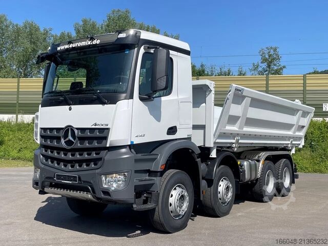 Kamion za otkači Mercedes-Benz Arocs 4145 Mercedes-Benz 4145 8X4 Euromix EMT 3...