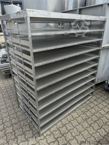Brine vats with racks APV Brine Vats