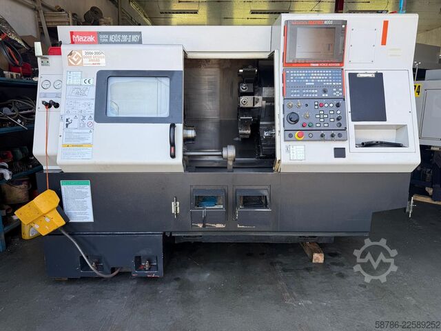 CNC-svarv MAZAK Nexus QTN 200II MSY