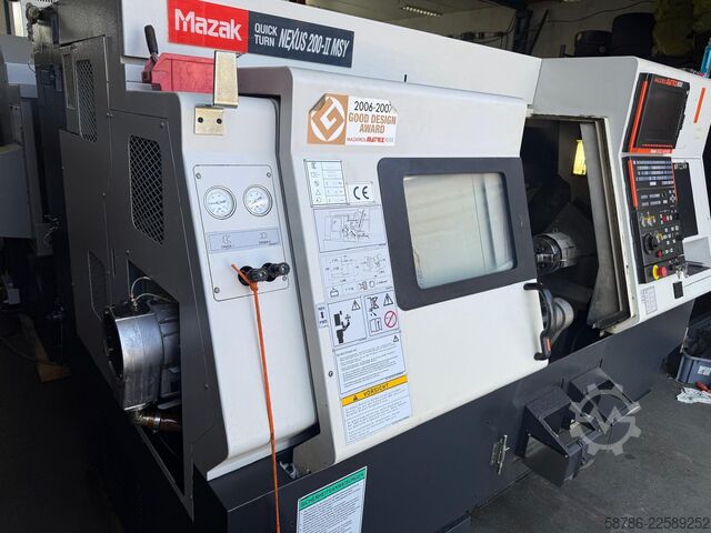 CNC-svarv MAZAK Nexus QTN 200II MSY