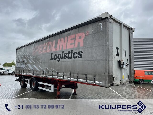 Rennandi presenningar Tracon TO 1620 / Curtainside / Loadlift / 2x Steering ...