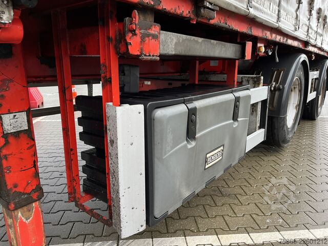 Rennandi presenningar Tracon TO 1620 / Curtainside / Loadlift / 2x Steering ...