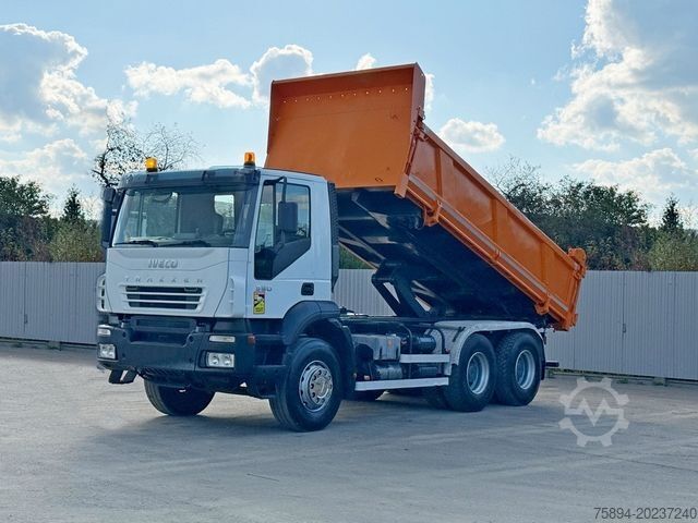 Tippbil IVECO TRAKKER 380 * Kipper 5,25 m + BORDMATIC / 6x4