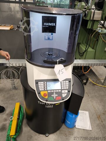 Máquina de equilibrado para portaherramientas HAIMER TD 1002