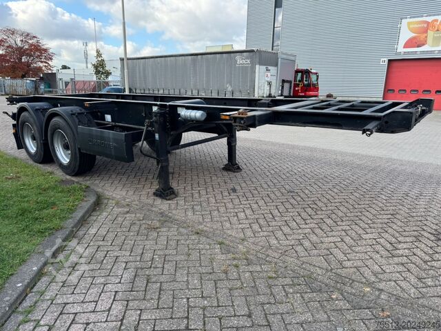 Транспорт на контейнери Krone 2-Axle / Chassis / BPW / TUV: 2-2026 / Belgium ...