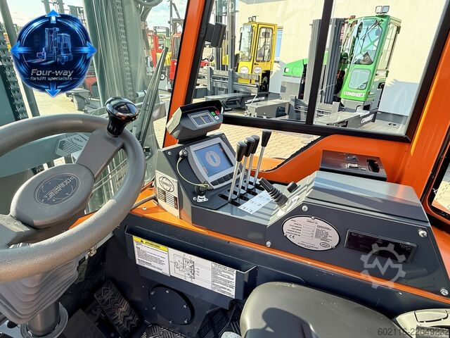 4-way forklift Combilift CBE2500 TRIPLEX 4900 POSITIONER CABIN