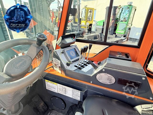 4-way forklift Combilift CBE2500 TRIPLEX 4900 POSITIONER CABIN