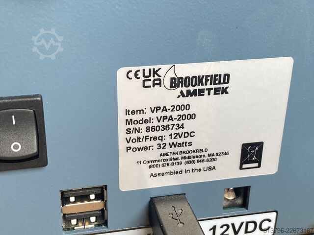Medidor de umidade - Computrac Brookfield Ametek Vapor Pro XL