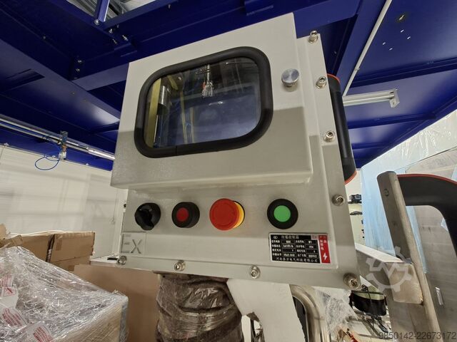 מכונת מילוי חביות Boloni Afvullijn voor 200L Vaten ATEX Boloni 200L Filling Machine ATEX