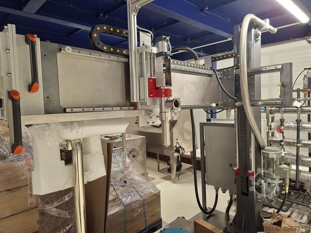 Būgnų pildymo mašina Boloni Afvullijn voor 200L Vaten ATEX Boloni 200L Filling Machine ATEX