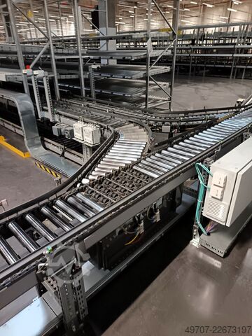 Rullīšu konveijers, garums 1000–2880 mm, platums 385 mm Knapp STREAMLINE