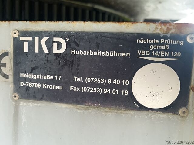 Телескопичен асансьор TKD 2100 DAP