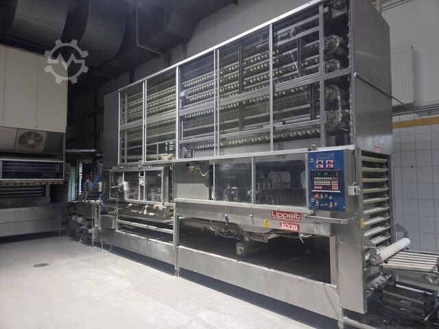 Конвейерная линия Konig kombi для булочек / хлеба, 8/7/6/4 ряда König Konig kombi bun / bread line 8/7/6/4 row