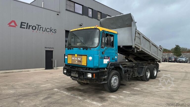 垃圾车 MAN 33.343 (BIG AXLE / 13 T AXLES / GRAND PONT / LA...