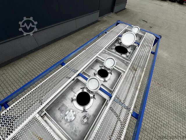 Säiliön säiliö CIMC 20FT ISO, 25.050L / 1-COMP / 3 BAFFELS / T11 / ...