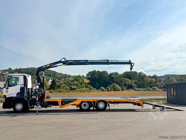 Tow truck RENAULT T 380 Abschleppwagen 8,00 m HIAB 111 B-2 + FUNK