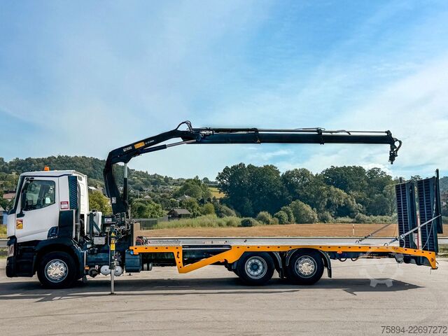 Tow truck RENAULT T 380 Abschleppwagen 8,00 m HIAB 111 B-2 + FUNK