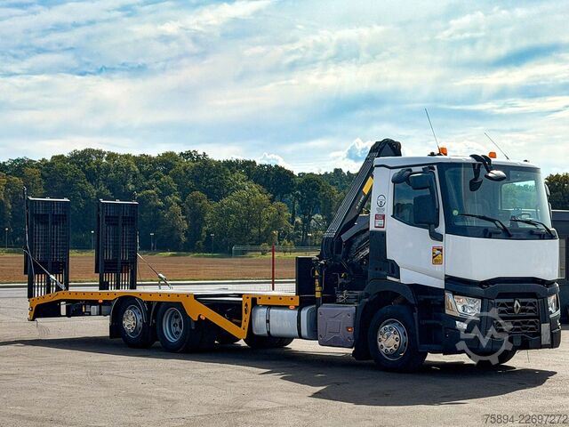 Tow truck RENAULT T 380 Abschleppwagen 8,00 m HIAB 111 B-2 + FUNK
