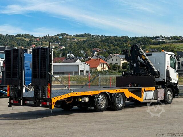 Tow truck RENAULT T 380 Abschleppwagen 8,00 m HIAB 111 B-2 + FUNK