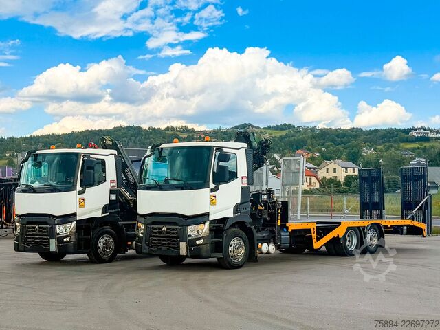 Tow truck RENAULT T 380 Abschleppwagen 8,00 m HIAB 111 B-2 + FUNK