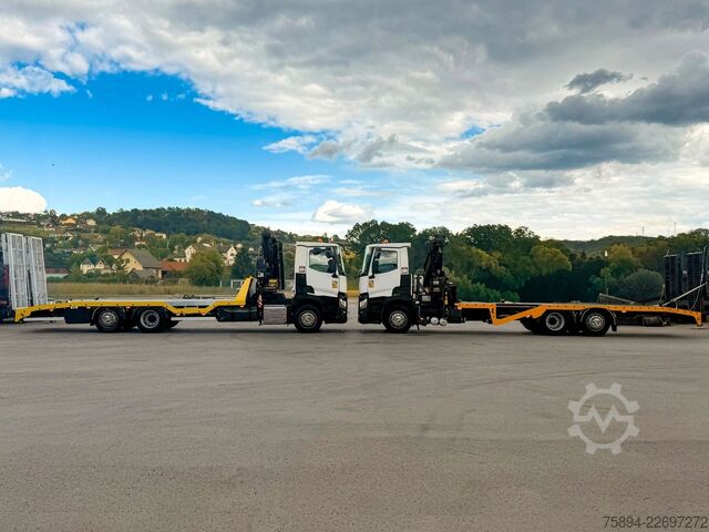 Tow truck RENAULT T 380 Abschleppwagen 8,00 m HIAB 111 B-2 + FUNK