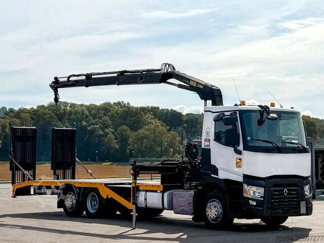 Truck mounted crane RENAULT T 380 Abschleppwagen 8,00 m HIAB 111 B-2 + FUNK