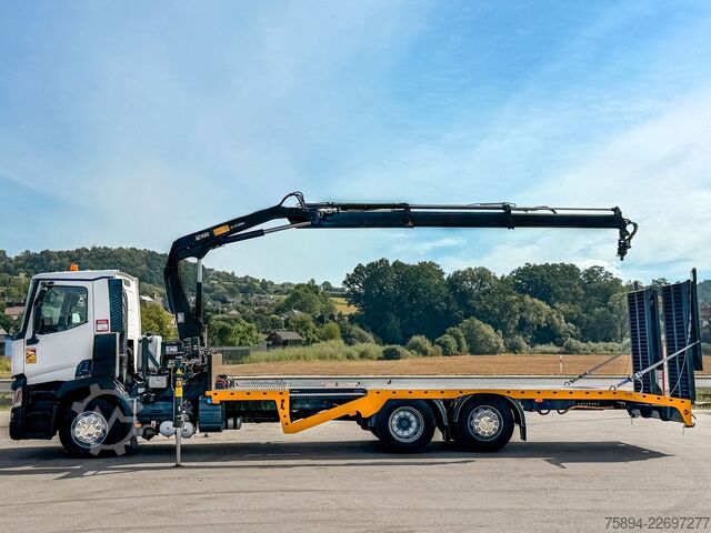 Truck mounted crane RENAULT T 380 Abschleppwagen 8,00 m HIAB 111 B-2 + FUNK