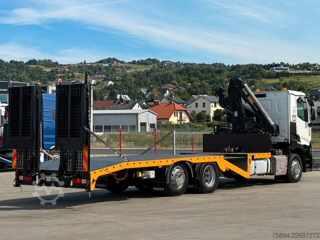 Truck mounted crane RENAULT T 380 Abschleppwagen 8,00 m HIAB 111 B-2 + FUNK