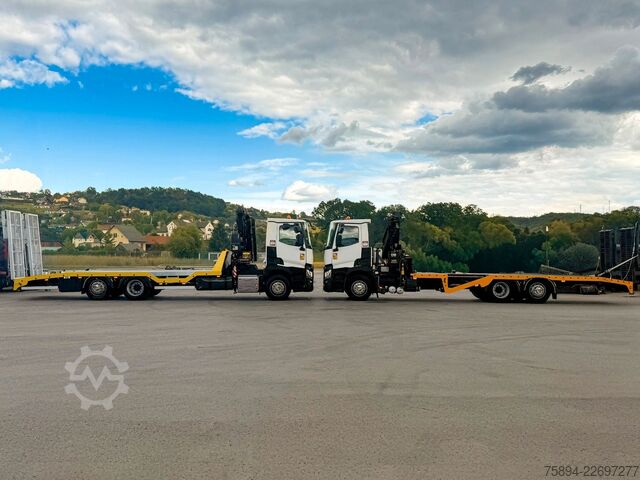 Truck mounted crane RENAULT T 380 Abschleppwagen 8,00 m HIAB 111 B-2 + FUNK