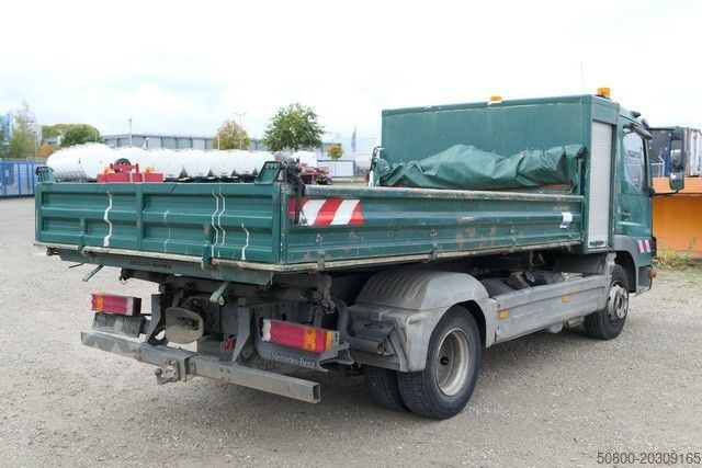 Furgão basculante MERCEDES-BENZ 816 K Atego 4x2, 3. Sitz, 2x AHK, Diff-Sperre