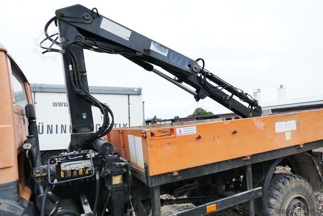 Furgão pick-up MAN 9.150 4x4, Allrad, Hiab 071 AW, Einzelbereifung