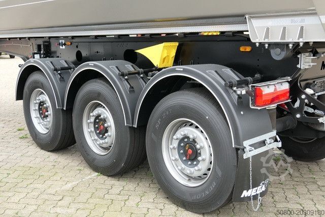 Semi-reboque basculante MEGA MNW, Stahl, Hardox, 25m³, SAF, Luft-Lift, Plane